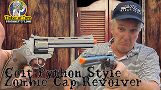 Colt Python Style Zombie Cap Revolver | W123 | 0123 | Gonher