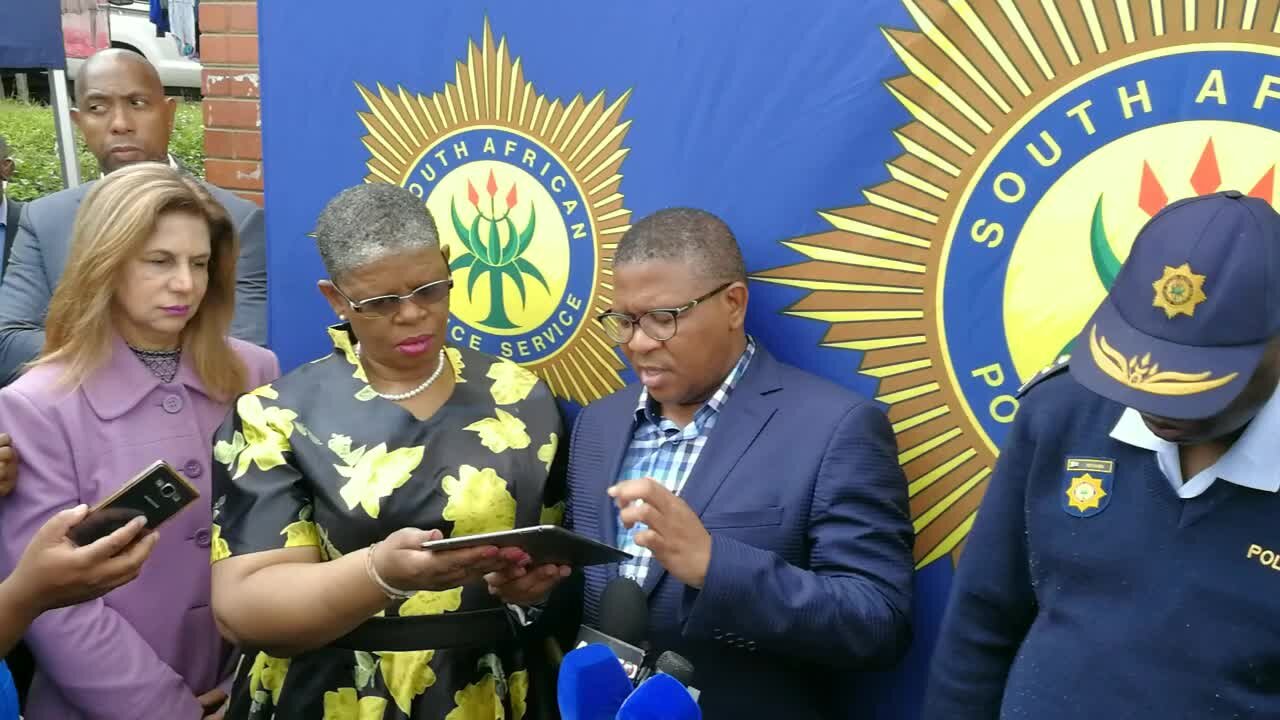 UPDATED WITH VIDEO: Mbalula claims DA link to Makhosi Khoza SMS threats (FGa)