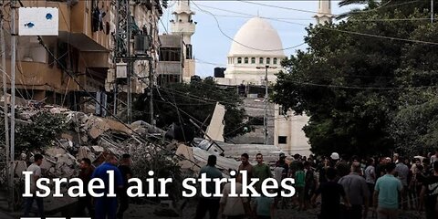 Israel retaliatory air strike kills at least 198 Palestinians -BBC News