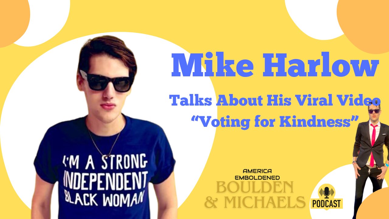 Mike Harlow Joins AE to discuss his Viral Vote for Kindness 2024 video