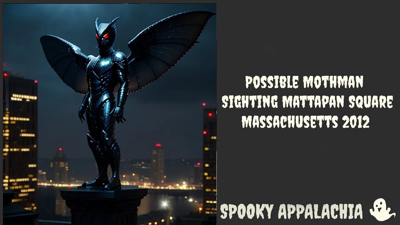 Possible Mothman Sighting - Mattapan Square Massachusetts 2012