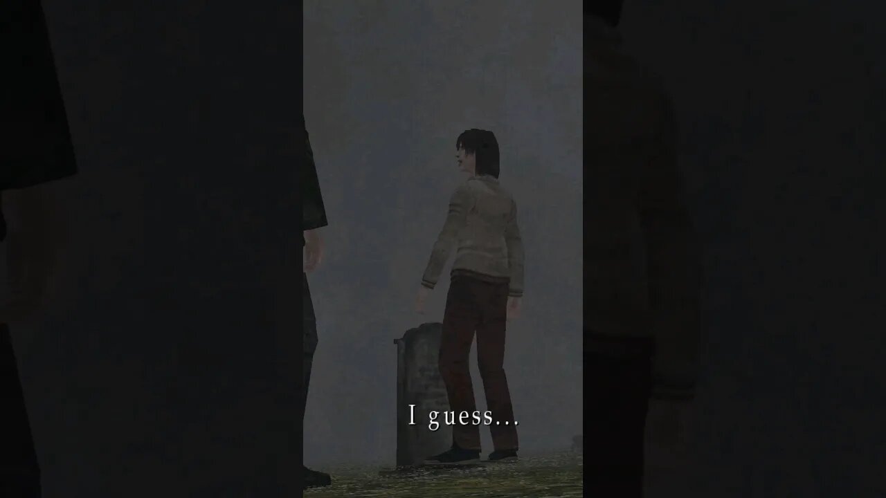 Silent Hill 2 James shows how smooth he is to graveyard girl #ps2 #smooth #graveyard #girl