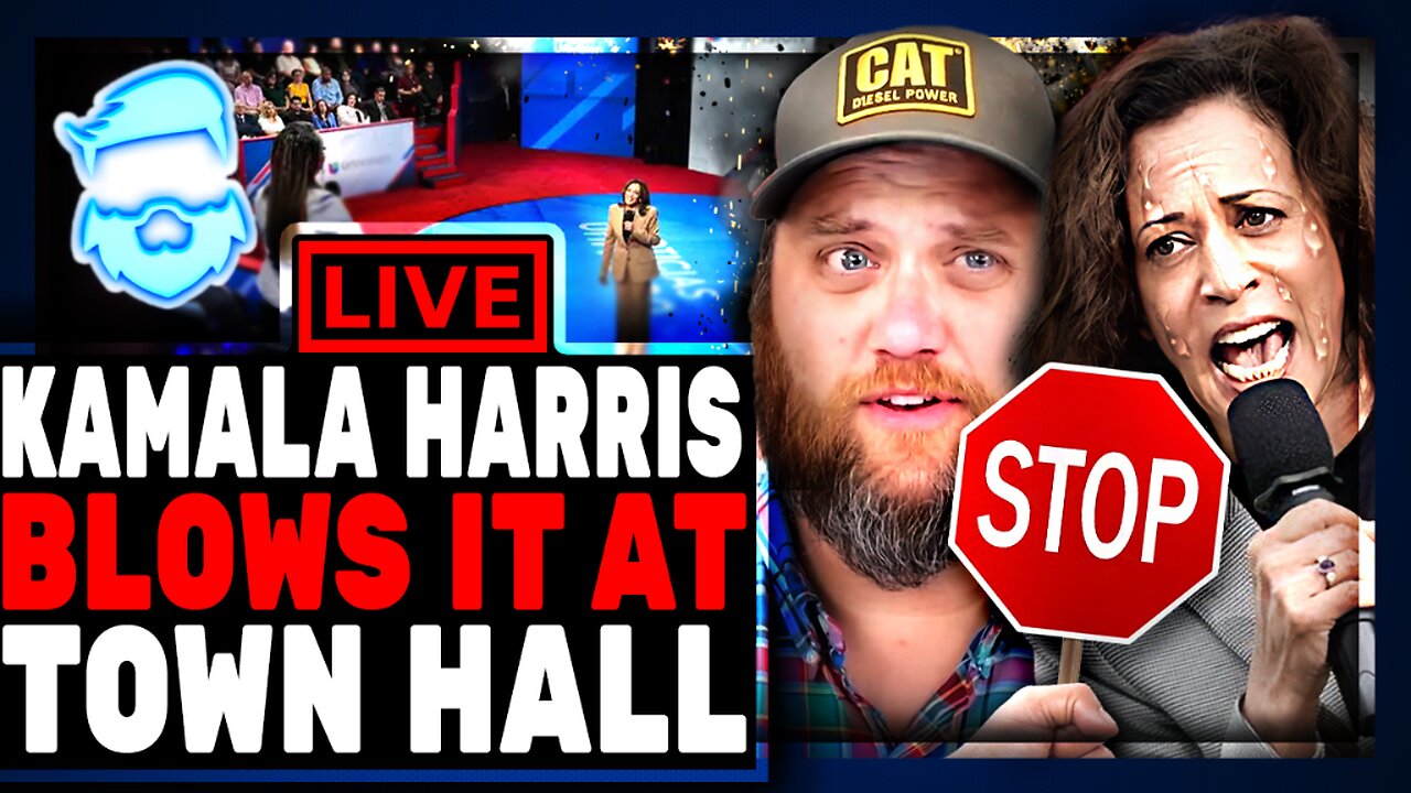 Kamala Harris LIVE On Fox News Townhall! Disaster Cringe Incoming! Live Fact Check & Laughts