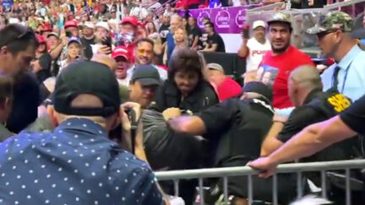 Man Who Stormed Trump Rally Press Area to Face Multiple Charges Including Resisting Arrest – Police