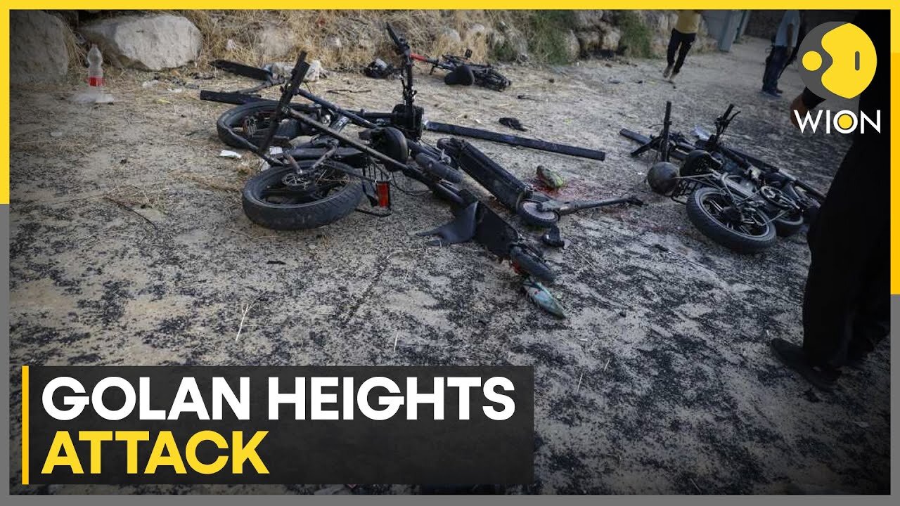 Golan heights attack: Israel blames Hezbollah, retaliates with strikes in Lebanon | WION| CN ✅