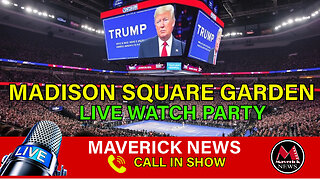 Trump's Madison Square Garden Rally LIVE : Watch Party and Call In Show