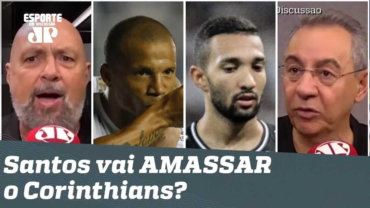 "O Santos vai AMASSAR e GANHAR do Corinthians na Vila!" Veja PALPITES!