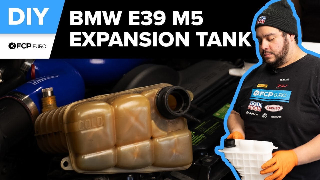 BMW E39 M5 Coolant Expansion Tank Replacement DIY (1998-2003 BMW M5, S62 Engine)