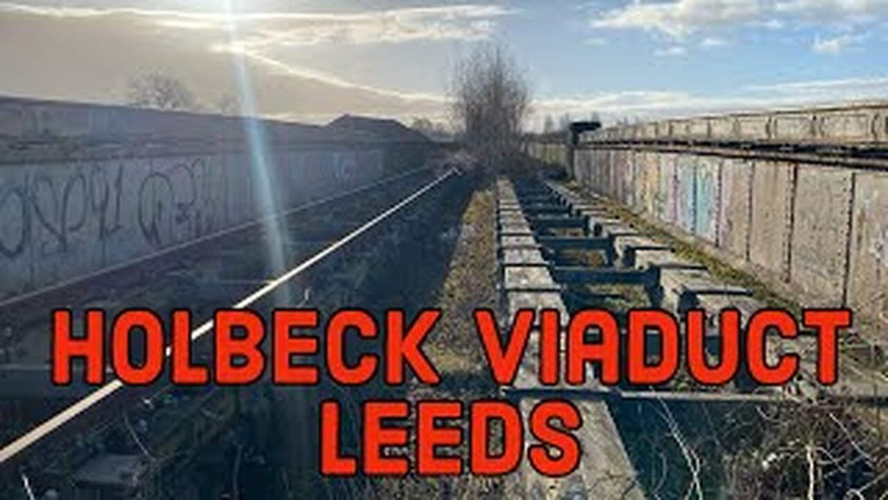 Abandoned Holbeck railway viaduct. 2024