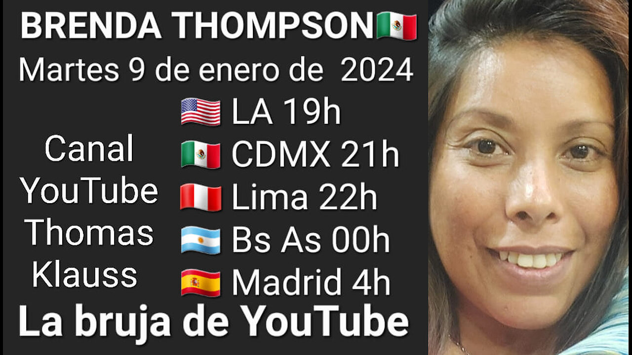 Brenda Thompson // La bruja de YouTube 🇲🇽 @AfroditaeIsis @Morenadefueg0 @C.T.10 (10-1-24)