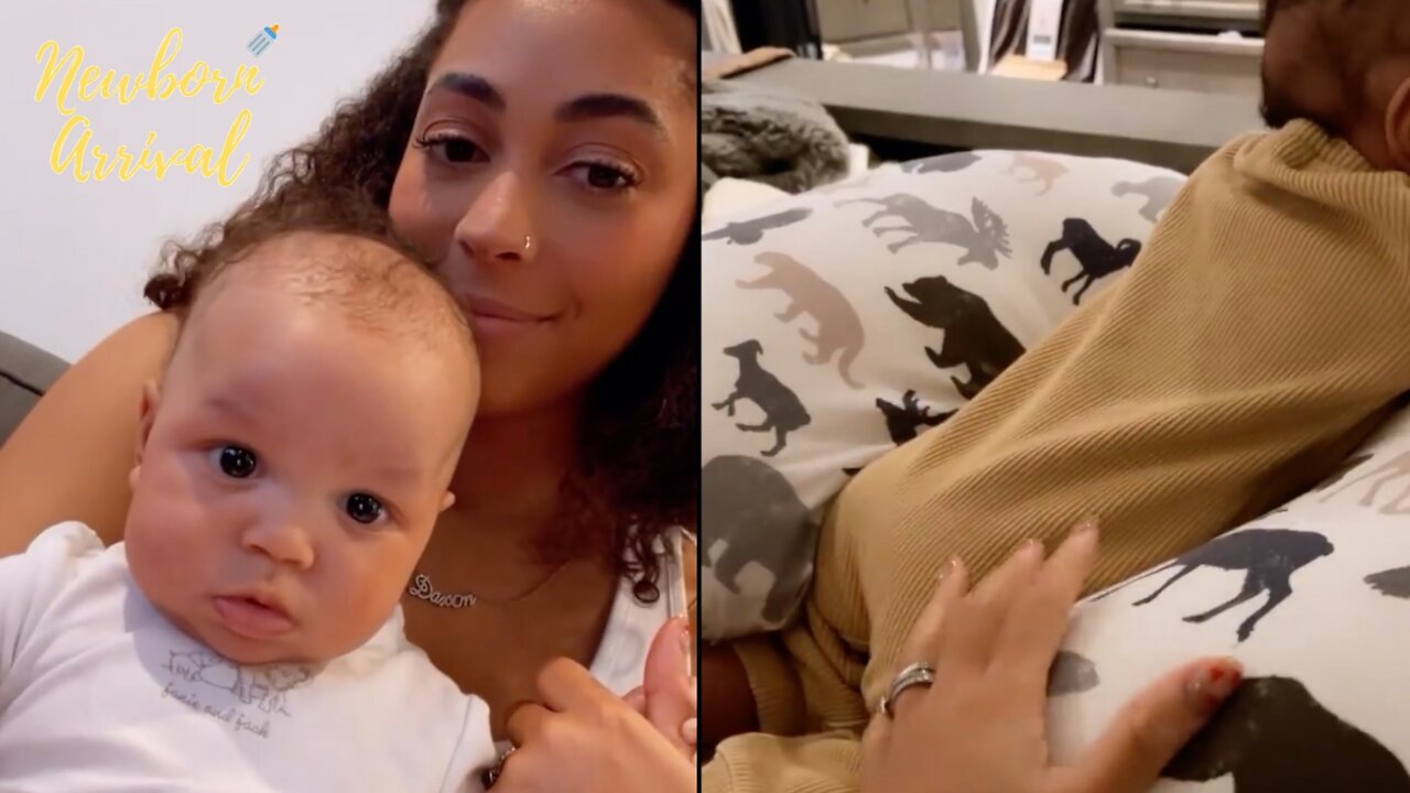 Sydel Curry Lee Buys Son Daxon A Bobby Pillow For Tummy Time! 🛏