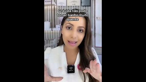 Grávida não pode tomar banho quente