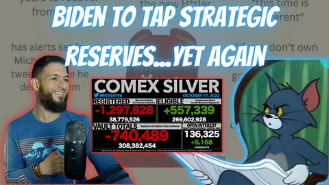 Biden To Tap Strategic Reserves... YET AGAIN