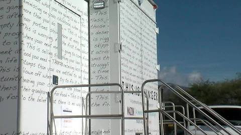 First-of-Kind "Hunger" Mobile Exhibit Pops Up in Tucson