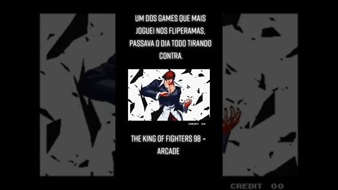 The King of Fighters 98 - Arcade #nostalgia #retrogamer #retrogaming #anos90 #arcadegames