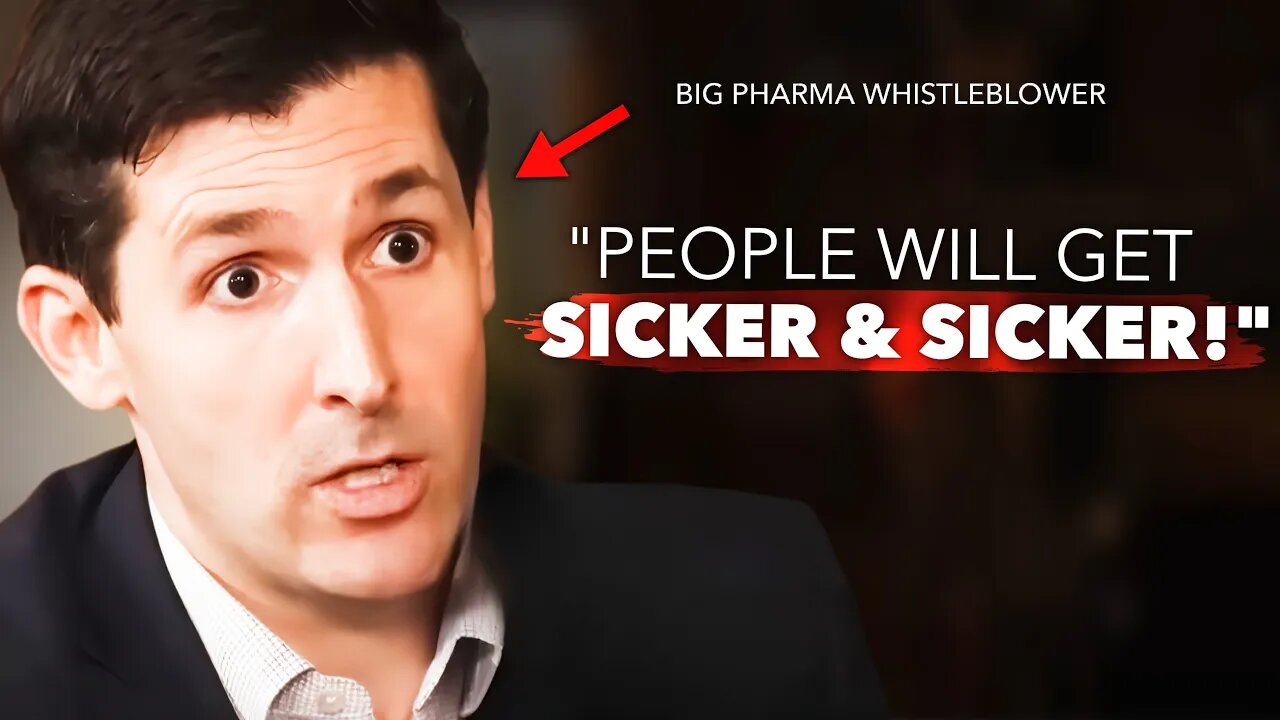 "THEY WANT YOU SICK" - Watch This Former Big Pharma Lobbyist Expose It All