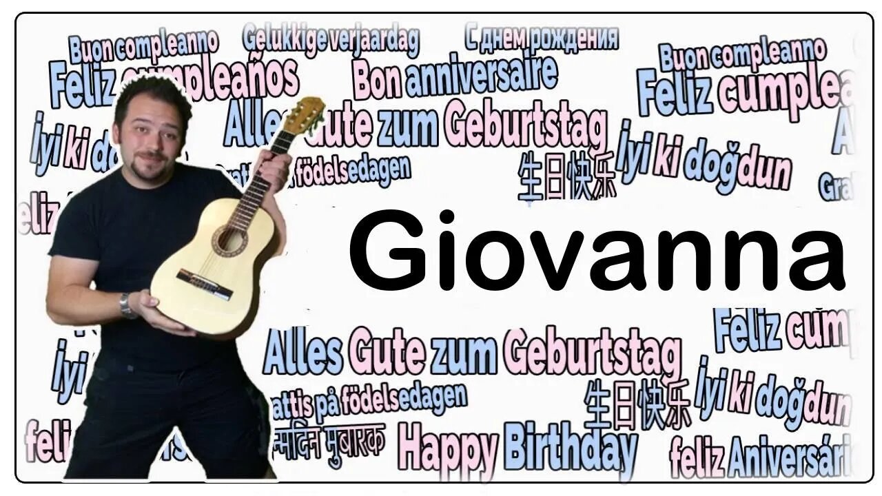 Happy Birthday Giovanna - Happy Birthday to You Giovanna #shorts