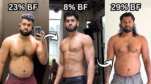 My Body Fat Loss Journey to 9% BF | WEEK 1