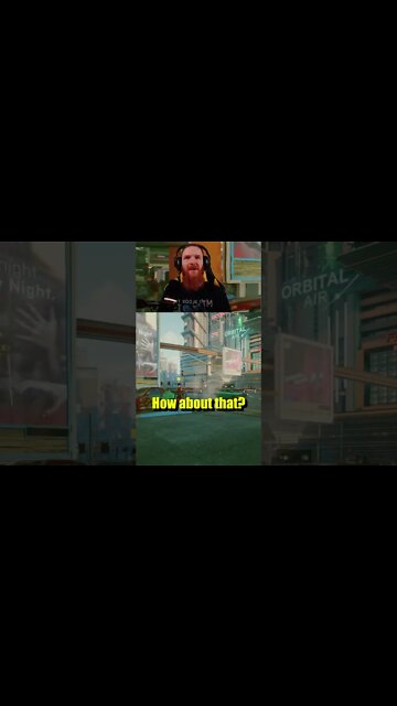 Cyberpunk 2077 - Illogical beef in CP2077 #shorts