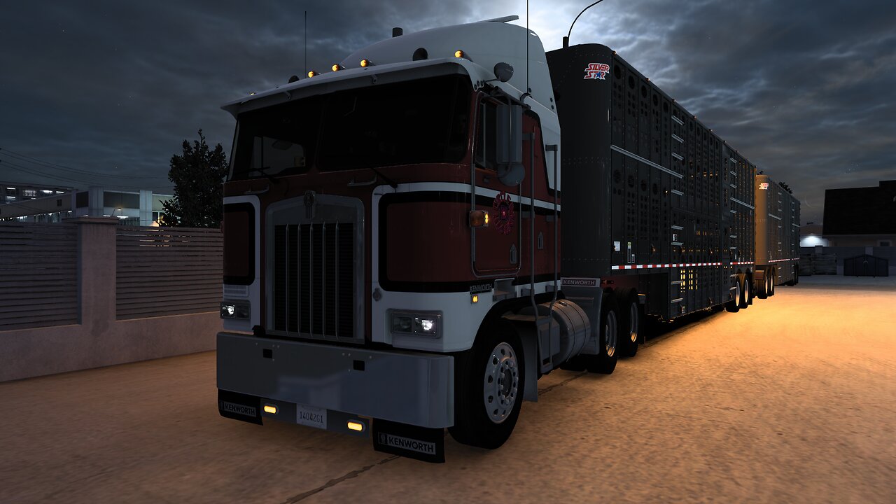 American Truck Simulator / JB.Alberta on the LLCC 128 person server