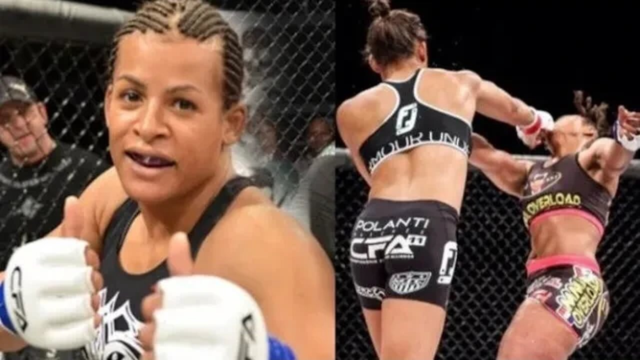 Trans MMA fighter Fallon Fox beating up women / Trans MMA borac Fallon Fox pobjeđuje u ženskoj ligi