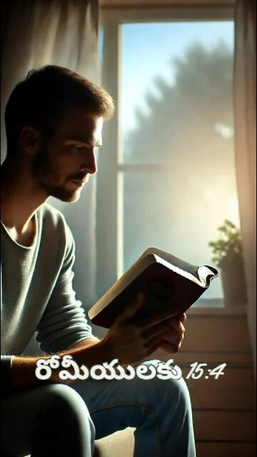 రోమీయులకు 15:4 - ఏలయనగా ఓర్పువలనను, లేఖనములవలని ఆదరణవలనను మనకు నిరీక్షణ కలుగుటకై పూర్వమందు...