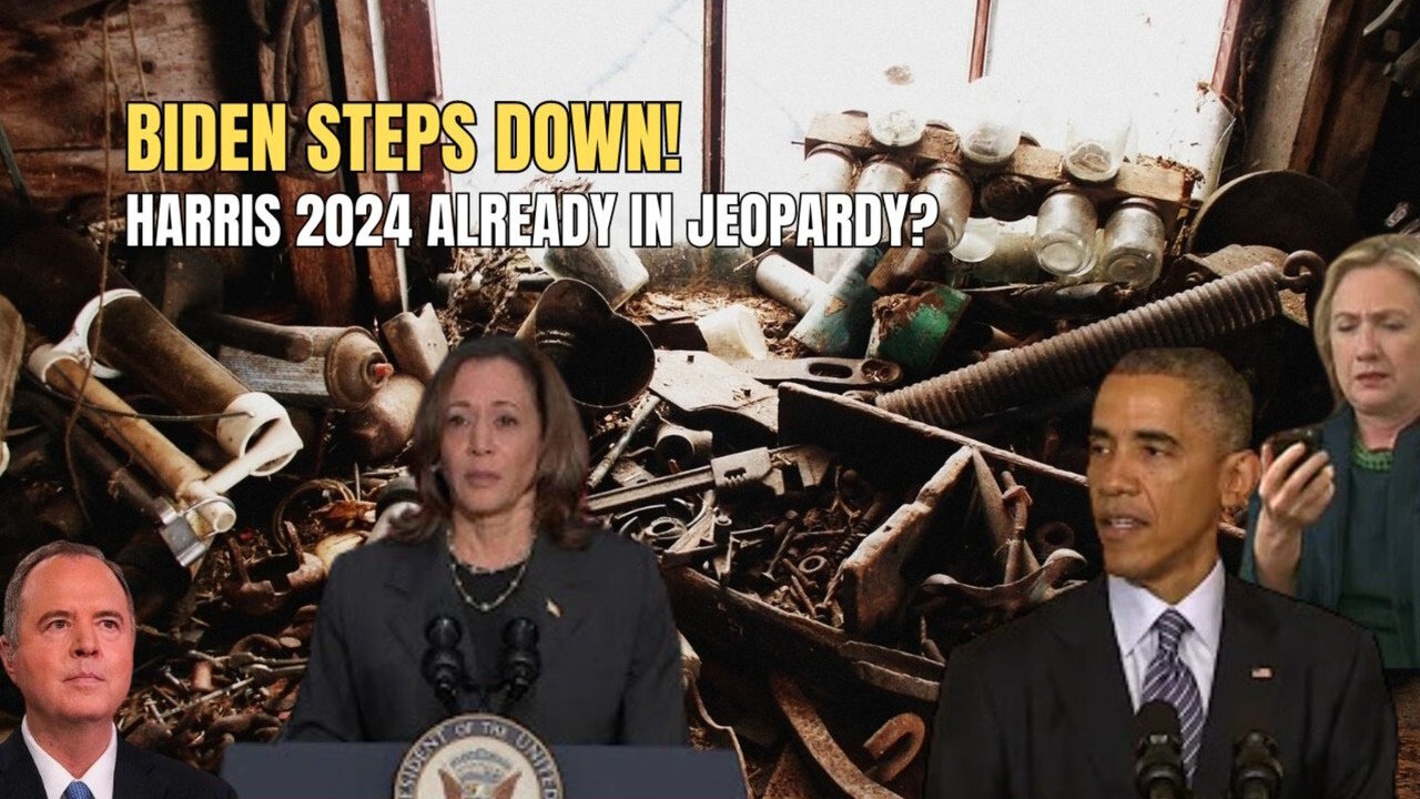 Biden Steps Down and Kamala Harris 2024 Chaos Immediately Unfolds