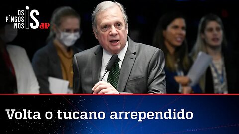 Após ‘fazer o L’, Tasso Jereissati se diz surpreso com Lula