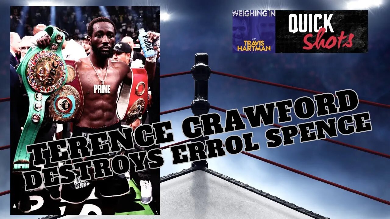 Crawford's Former Opponent REACTION to beat down of Errol Spence Jr