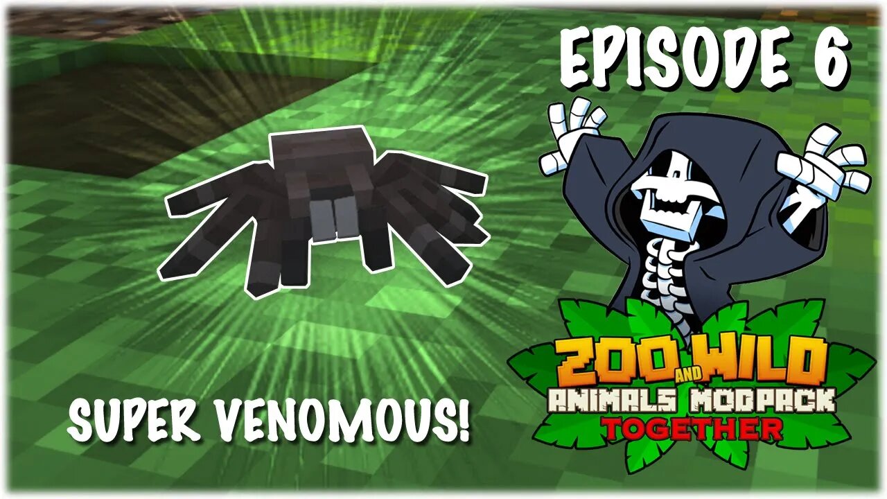 Creepy Crawly Double Exhibit! - Minecraft SMP: Zoo and Wild Animal (ZAWA) Mod - S3E6