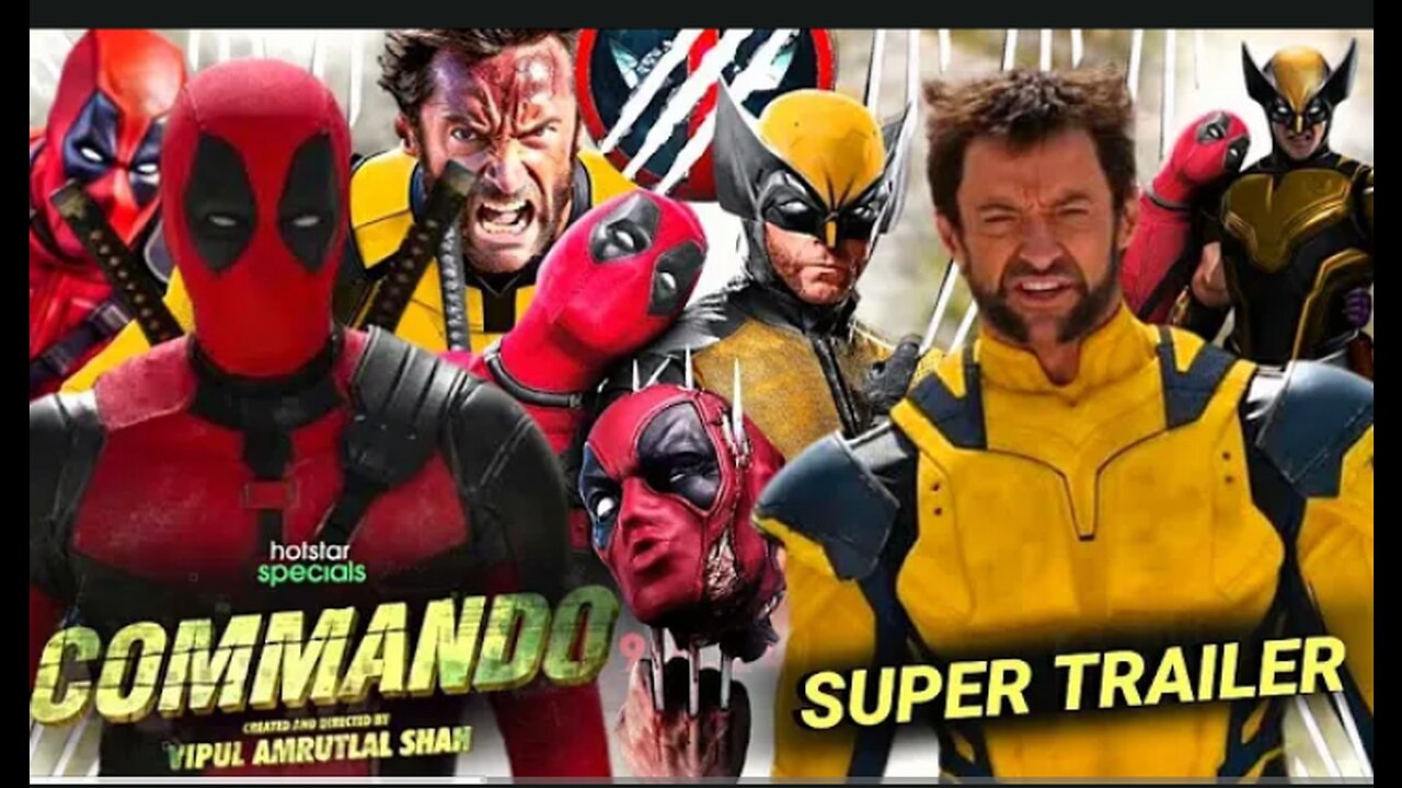 Commando Teaser ft Logan Aka wolverine and Deadpool