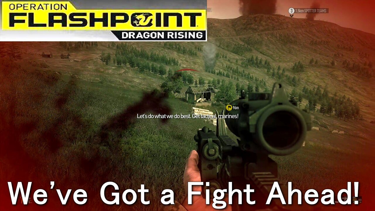 Operation Flashpoint: Dragon Rising- Hardcore/MilSim Shooter- Mission 9- Trumpets Sound