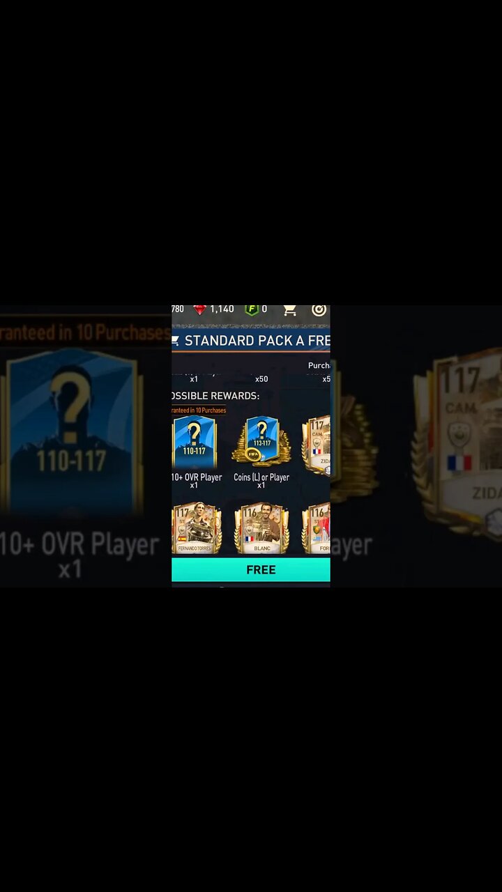 Open Standard Pack A Free | In fifa mobile #shorts #fifamobile