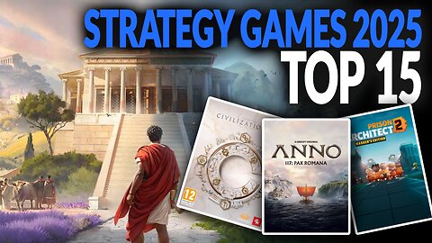 15 MUST-PLAY Strategy Games Coming 2025 – Your Ultimate Preview!