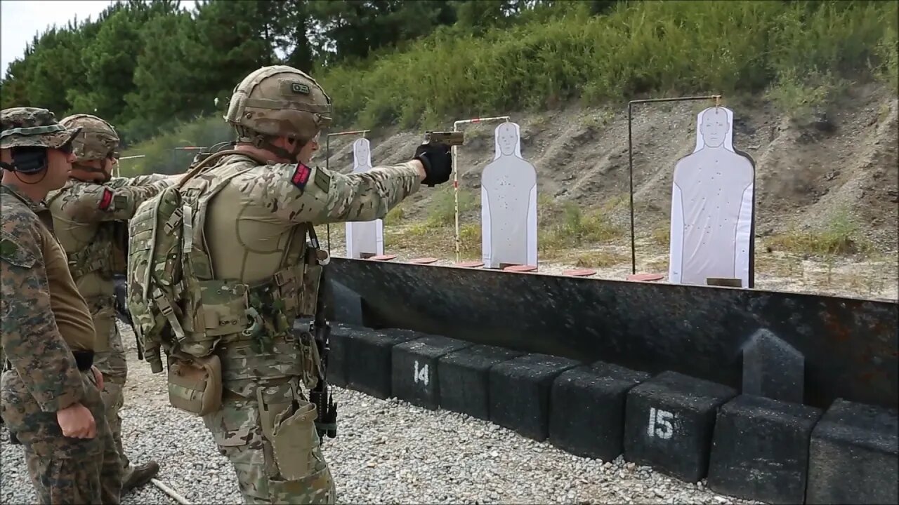 U.S. Marines and British Royal Marines Close-Quarters Combat Drills - Tartan Eagle (Phase I)