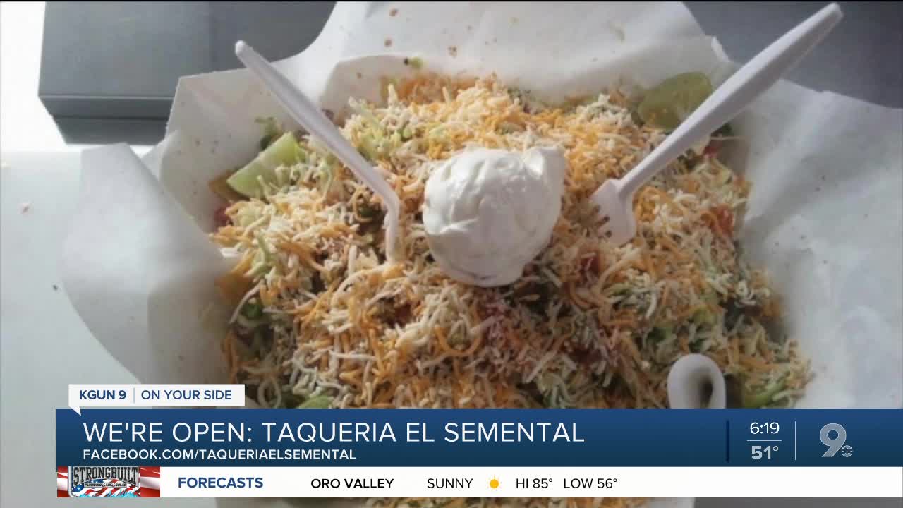 Taqueria El Semental sells takeout fare