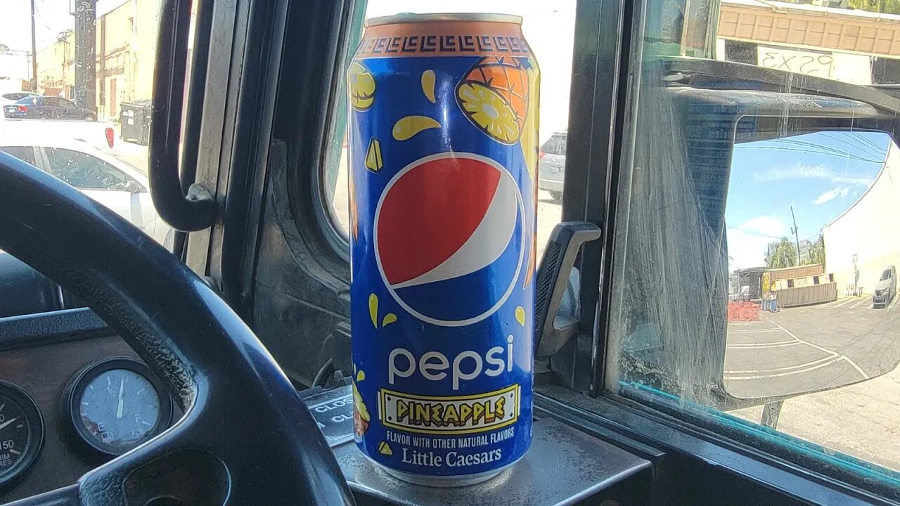 New Pepsi Pineapple 🍍 at Little Caesars Pizza 🍕