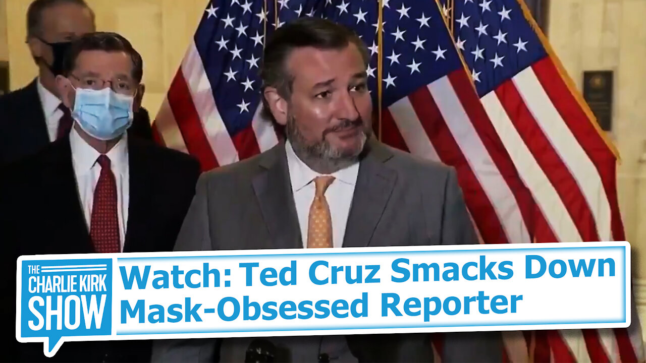 Watch: Ted Cruz Smacks Down Mask-Obsessed Reporter