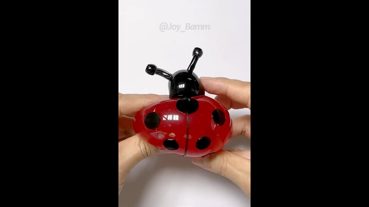 🐞Ladybug squishy day with nano tape