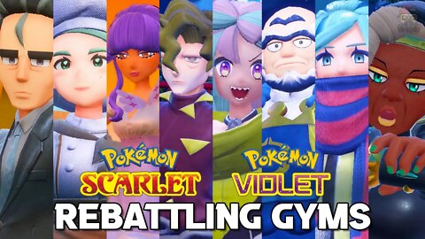 Pokemon Scarlet and Violet - The Gym Leaders Evaluation Battles