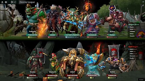 DRAGON BLOOD VS SWIFT KNIGHTS - DESTINY LEAGUE