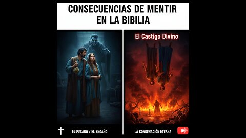 ¿Cuáles son las consecuencias de mentir según la Biblia? Advertencia y enseñanza bíblica 🇪🇸