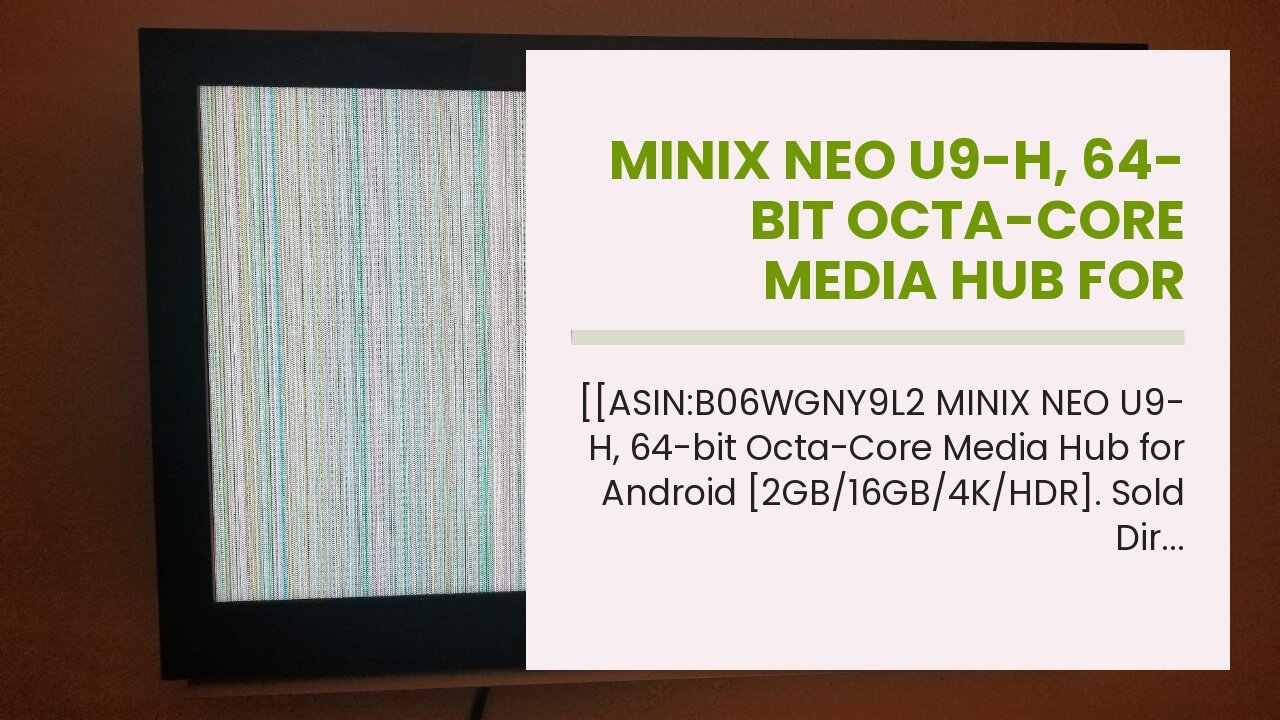 MINIX NEO U9-H, 64-bit Octa-Core Media Hub for Android [2GB/16GB/4K/HDR]. Sold Directly by MINI...