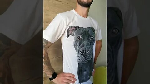 Handdraw t-shirt Dog