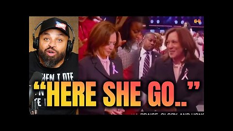 Kamala the Chameleon Goes To BLACK CHURCH Without Her White Husband for Votes 🤯