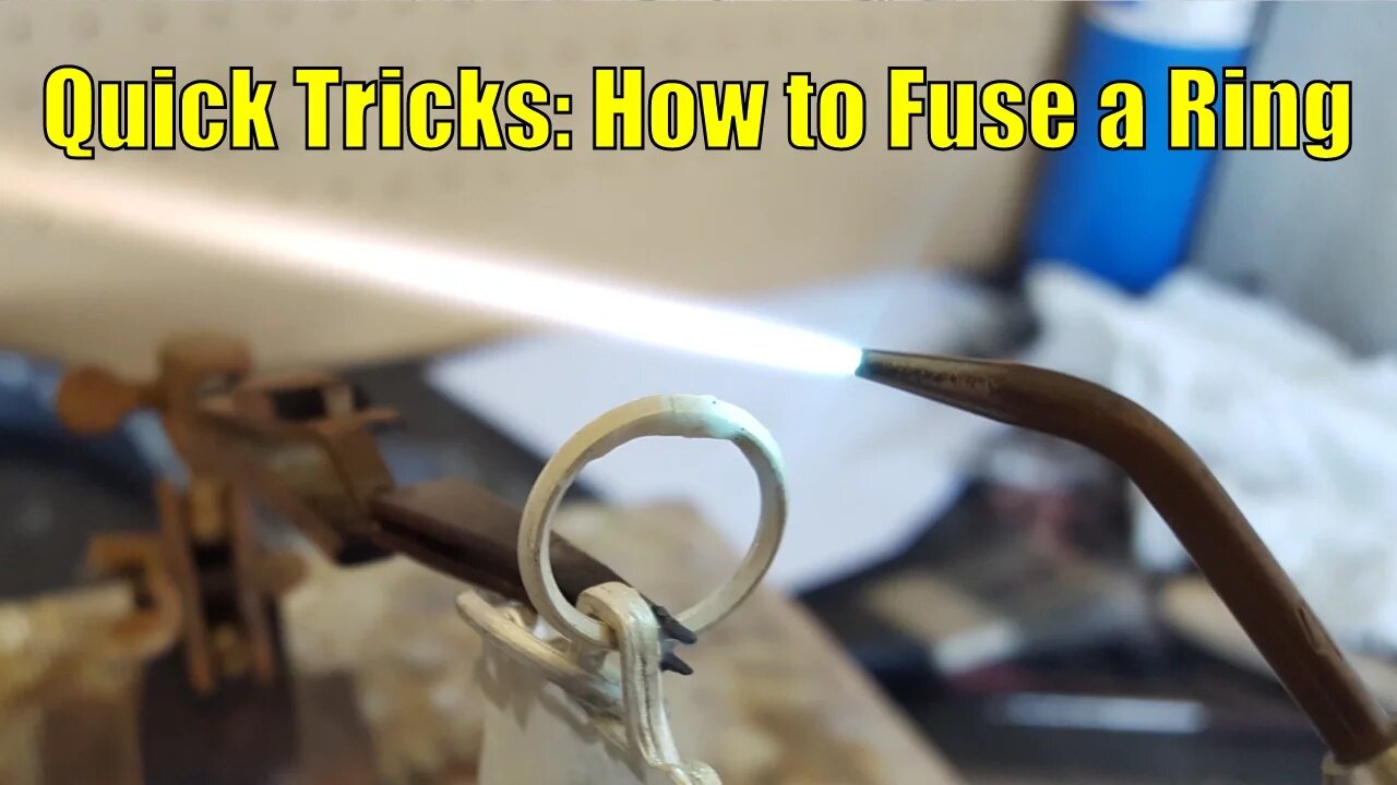 How to fuse a ring without solder - Quick Tricks