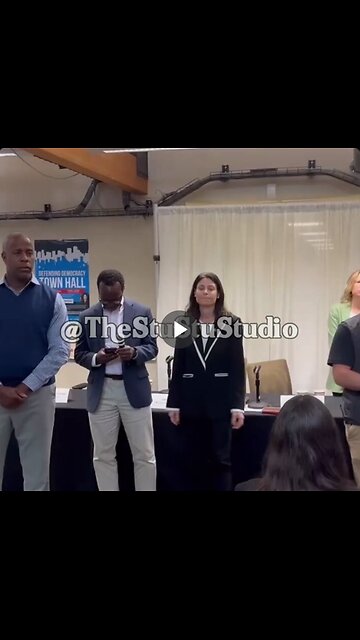 Michigan AG and Never Trumper Dana Nessel at her town hall gets shouted down...