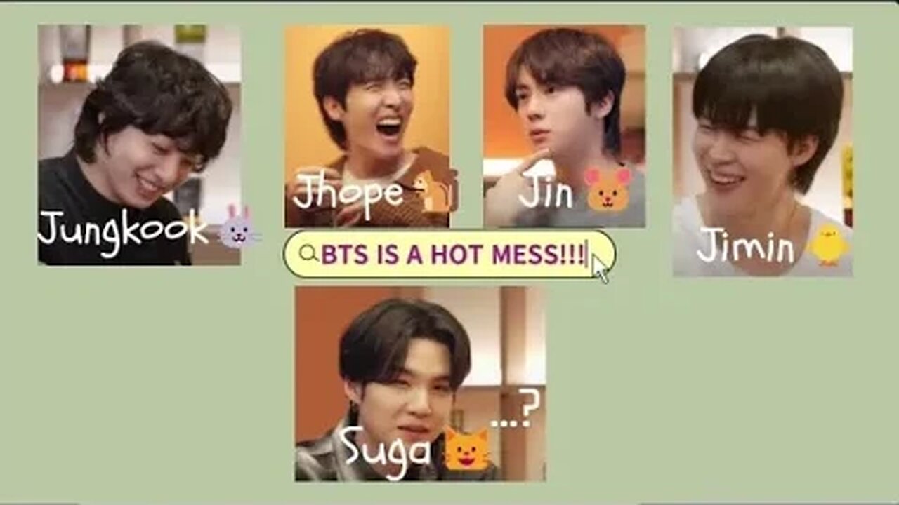 BTS Is A Hot Mess! BTS Being BTS Funny Moments On Suchwita With Suga -