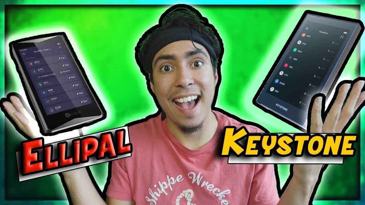 Ellipal vs Keystone Cold Wallet | THE BEST AIR GAPPED CRYPTO WALLET?