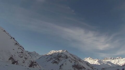 meditate in the mountain